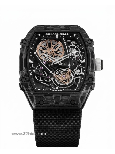 High-End Rep RM 27-05 Rafael Nadal Edition: Carbon Fiber Suspended Tourbillon Watch