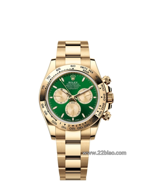 RG Factory Replica Rolex Cosmograph Daytona 126508 New Generation Green Dial