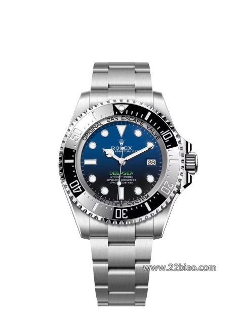 ساعة Rolex Deepsea ذات الميناء الأزرق المقلدة من مصنع V9 بمقاس 44mm وفولاذ 904L