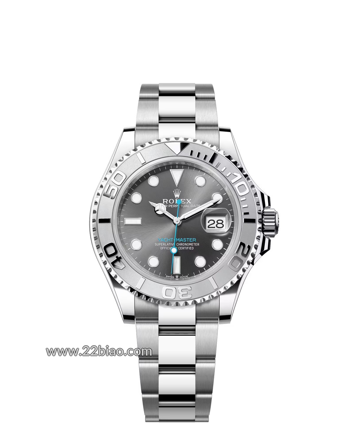 Rolex Yacht-Master 40 Grey Dial VS Factory ETA-3235 Movement
