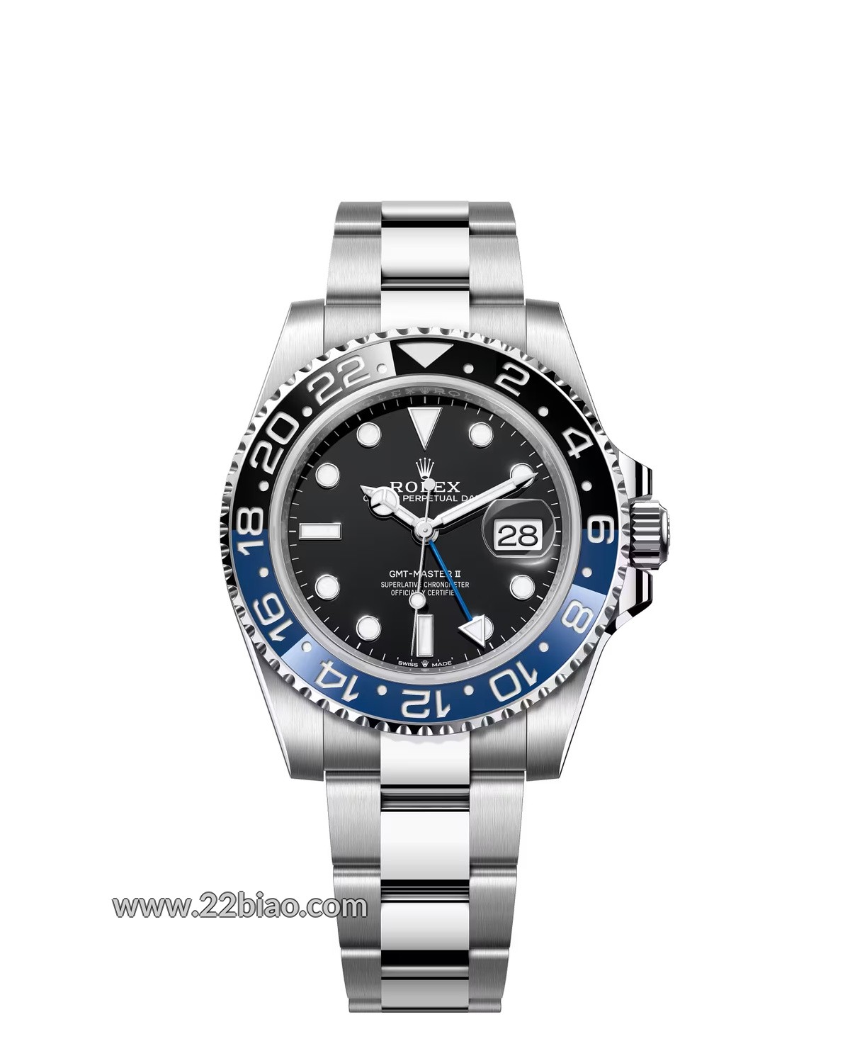 Rolex GMT-Master II 126710BLNR Batgirl Jubilee VS Factory 3285 Movement
