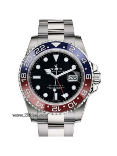 VS Factory ETA 3285 Rolex GMT Master II Red & Black Replica Mechanical Men's Watch