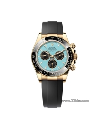 RG Replica Rolex Cosmograph Daytona 126518LN Yellow Gold Oysterflex