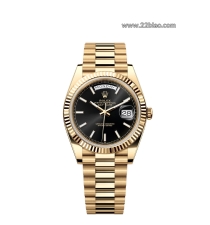 RG Factory Replica Rolex Day-Date 228238 Yellow Gold Black Dial 40mm Men's Watch