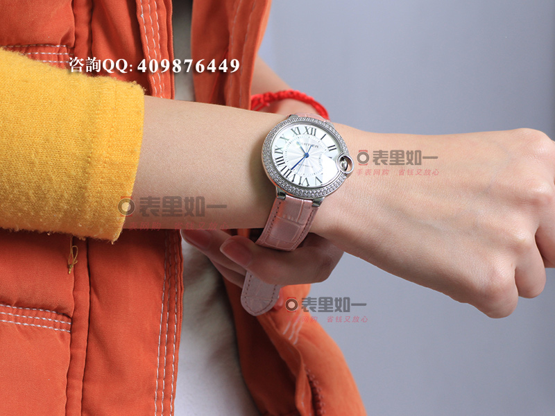 [ 1:1 High-End Replica] Cartier Ballon Bleu Ladies' Mechanical Watch WE900651