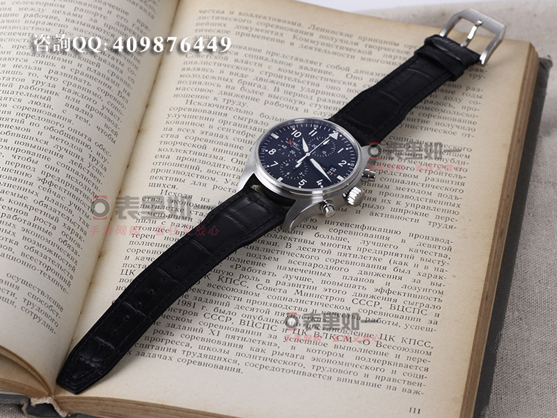 V6 New Edition: IWC Pilot IW377701 Pilot's Series 7750 chronograph watch