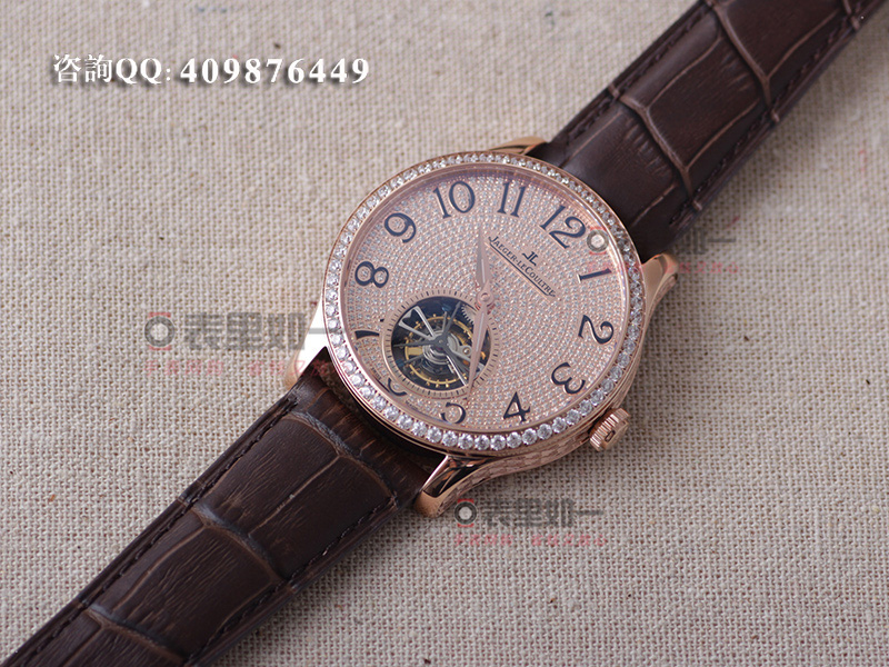 [HF Factory Super God Edition] Jaeger-LeCoultre high-end tourbillon watch, diamond-set dial