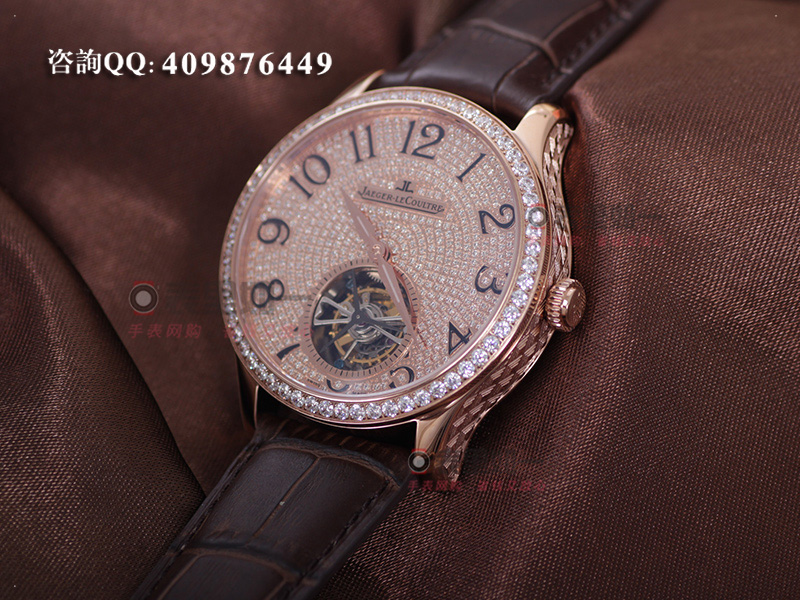 [HF Factory Super God Edition] Jaeger-LeCoultre high-end tourbillon watch, diamond-set dial
