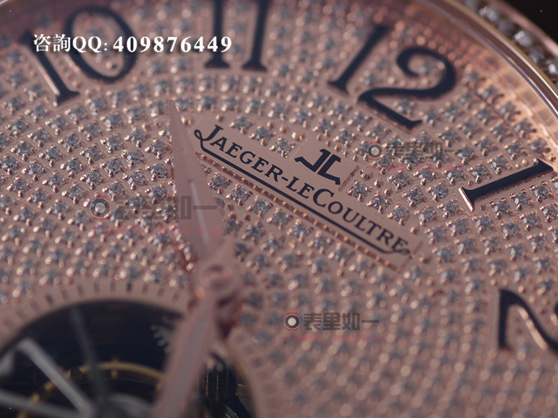 [HF Factory Super God Edition] Jaeger-LeCoultre high-end tourbillon watch, diamond-set dial