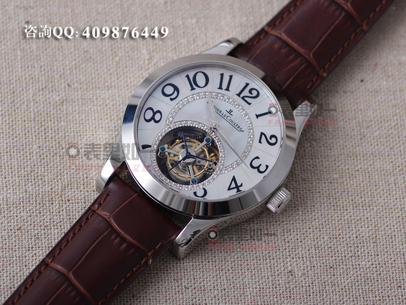 [HF Factory Super God Edition] Jaeger-LeCoultre high-end tourbillon watch, mother-of-pearl dial