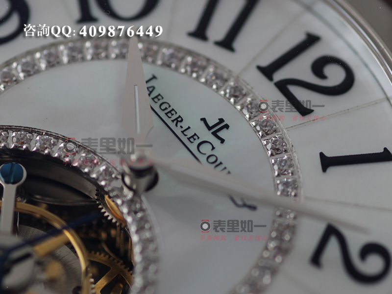 [HF Factory Super God Edition] Jaeger-LeCoultre high-end tourbillon watch, mother-of-pearl dial