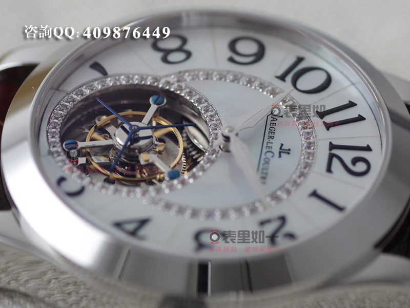 [HF Factory Super God Edition] Jaeger-LeCoultre high-end tourbillon watch, mother-of-pearl dial
