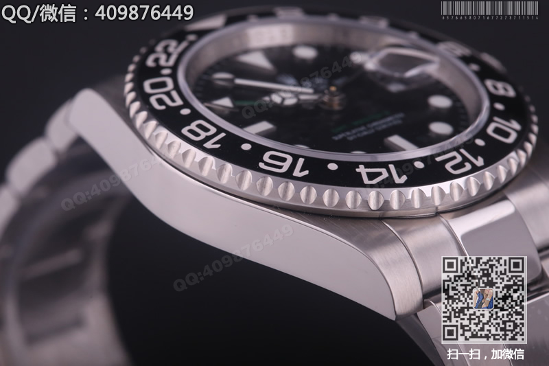 [CNB Fine Edition] Rolex GMT-Master II dual time zone chronograph mechanical men's watch 116710LN