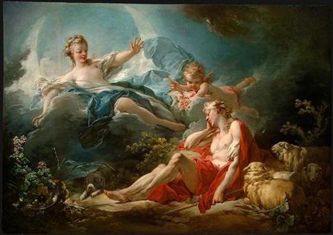 Déesse de la lune de la Grèce antique
