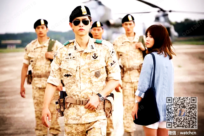 Song Joong-ki et Song Hye-kyo dans Descendants of the Sun