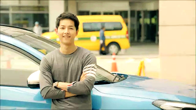 Song Joong-ki dans Descendants of the Sun