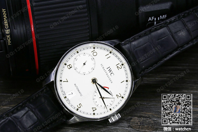 Réplique de montre automatique pour homme IWC Portugieser avec réserve de marche de sept jours