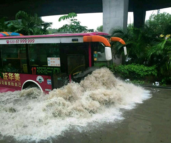 广州大暴雨