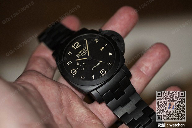 沛纳海Luminor 1950 现代款系列3 Days GMT 自动机械腕表PAM00438 沛纳海Luminor 1950 现代款系列3 Days GMT 自动机械腕表PAM00438