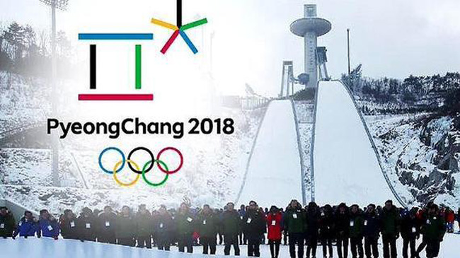 Jeux olympiques d'hiver de PyeongChang 2018 en Corée du Sud