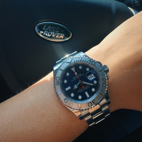 Acquiring the Yacht-Master 116622 blue dial to satisfy the craving for the Mid-Autumn Festival