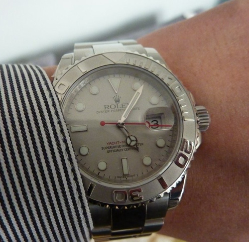 Buy buy buy, newly acquired replica Rolex Yacht-Master 116622 