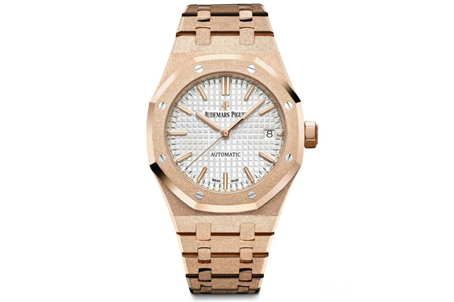 皇家橡树系列Frosted Gold“霜金”腕表 皇家橡树系列Frosted Gold“霜金”腕表