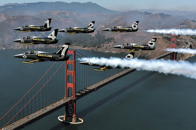 La tournée américaine du Breitling Jet Team s'achève en beauté La tournée américaine du Breitling Jet Team s'achève en beauté