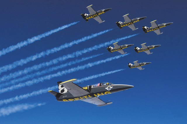 La tournée américaine du Breitling Jet Team s'achève en beauté La tournée américaine du Breitling Jet Team s'achève en beauté
