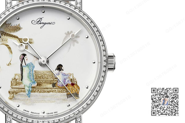 宝玑Classique 9078珐琅彩绘腕表 宝玑Classique 9078珐琅彩绘腕表