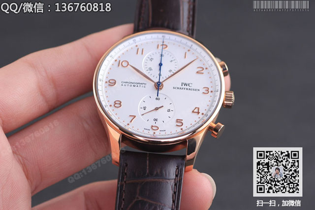 万国葡萄牙系列IW371402自动机械计时手表 万国葡萄牙系列IW371402自动机械计时手表