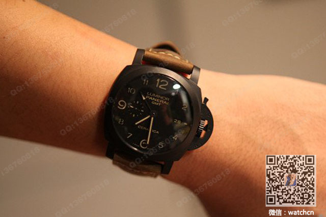 沛纳海Luminor1950 3 Days GMT现代款PAM00441 沛纳海Luminor1950 3 Days GMT现代款PAM00441