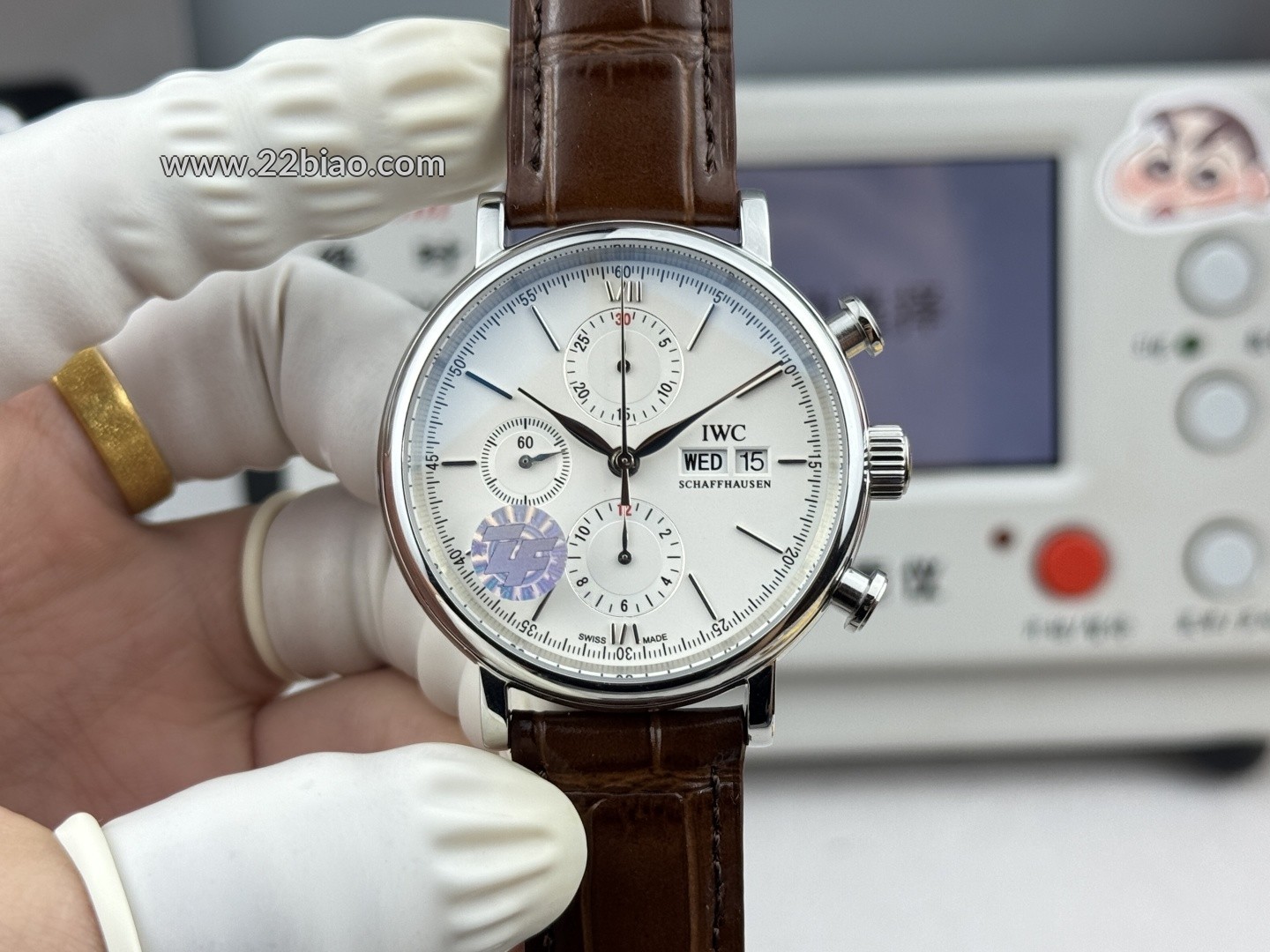 ZF Factory IWC Portofino Chronograph 42mm IW391027 1:1 Super Clone Watch