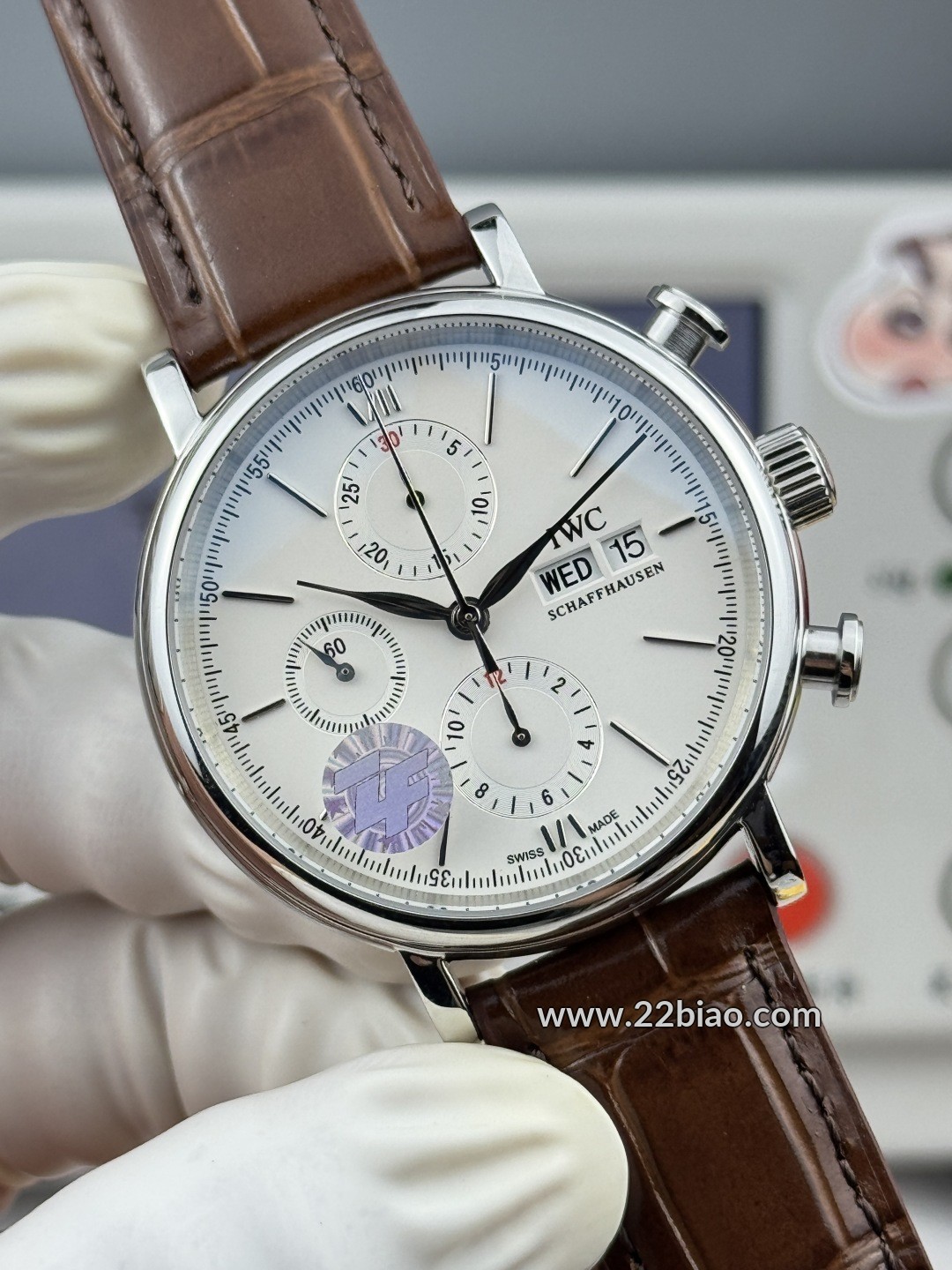 ZF Factory IWC Portofino Chronograph 42mm IW391027 1:1 Super Clone Watch