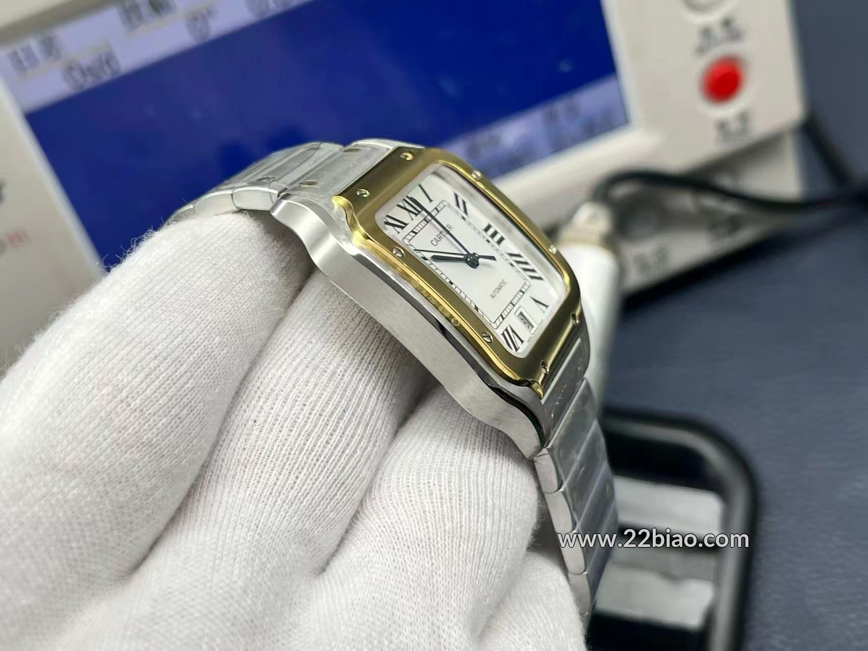 Replica Cartier Santos | BV Factory New Cartier Santos W2SA0006 (Large Model)