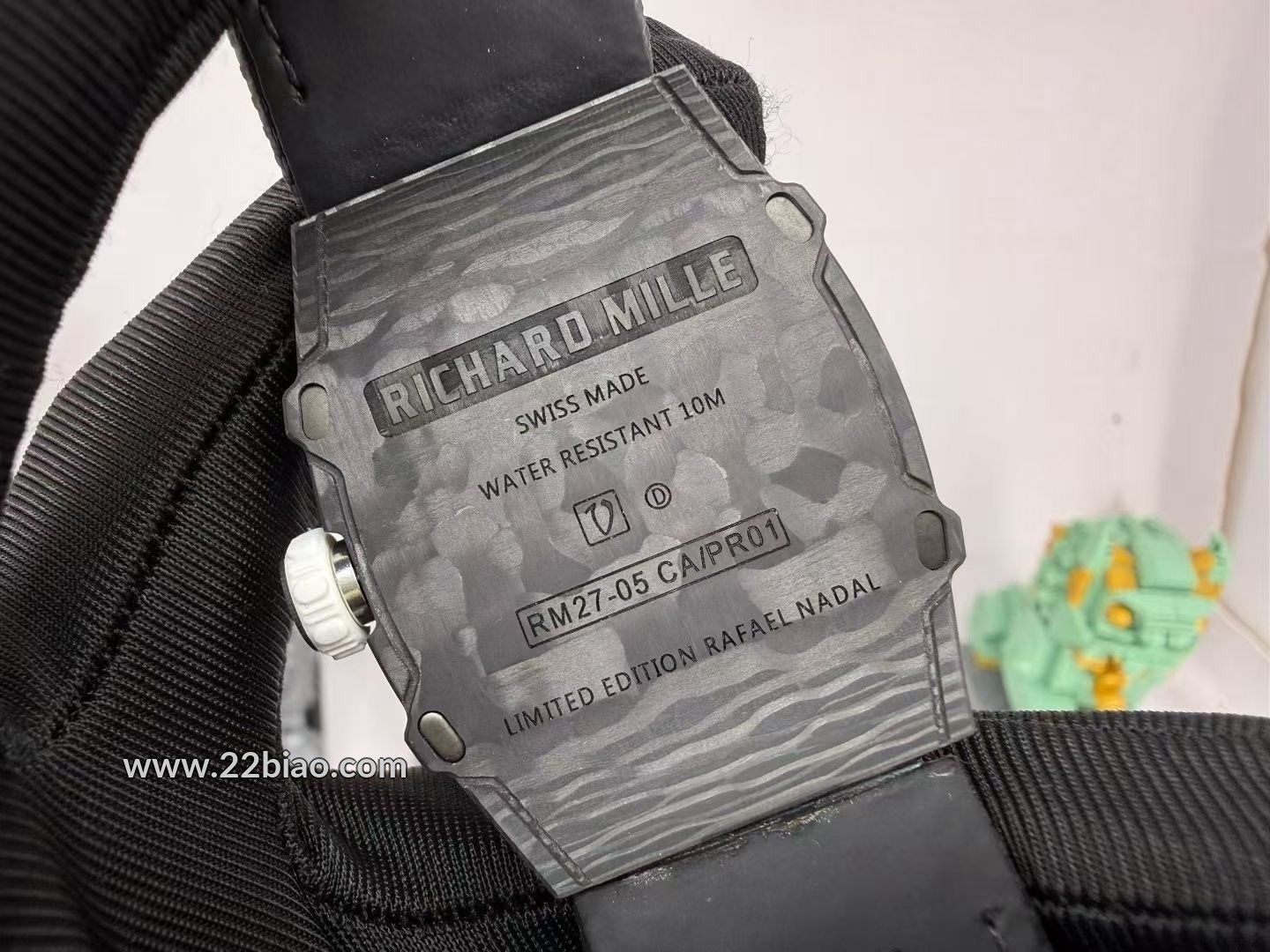 High-End Rep RM 27-05 Rafael Nadal Edition: Carbon Fiber Suspended Tourbillon Watch
