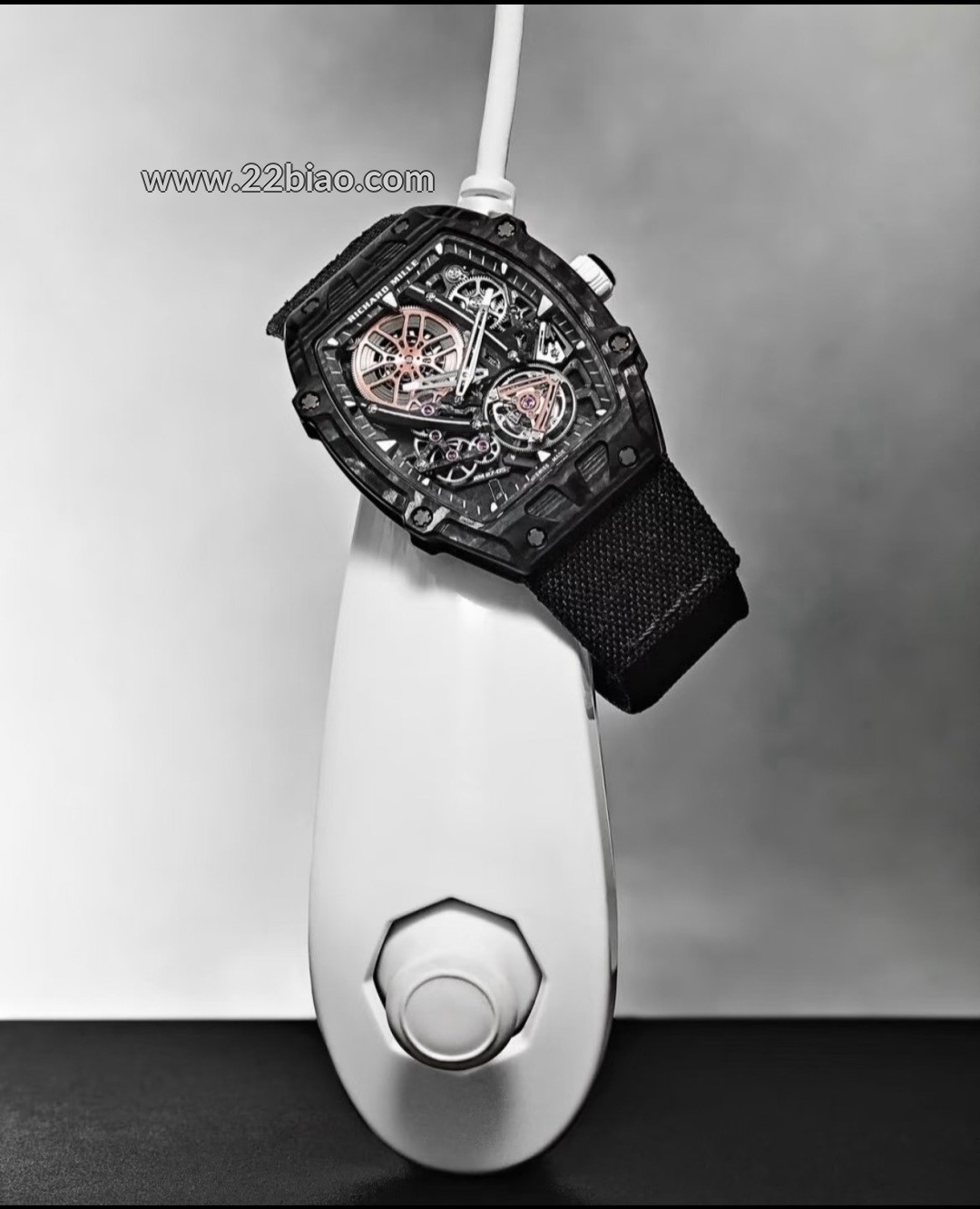 High-End Rep RM 27-05 Rafael Nadal Edition: Carbon Fiber Suspended Tourbillon Watch