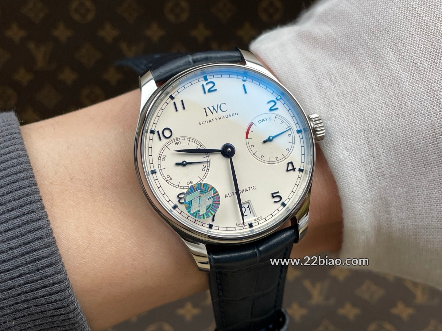 [ZF Factory New Edition] IWC Portuguese Series Automatic Watch IW500705 Seven-Day Power Reserve