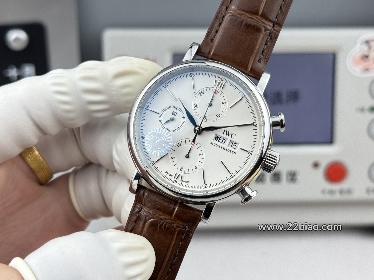 ZF Factory IWC Portofino Chronograph 42mm IW391027 1:1 Super Clone Watch
