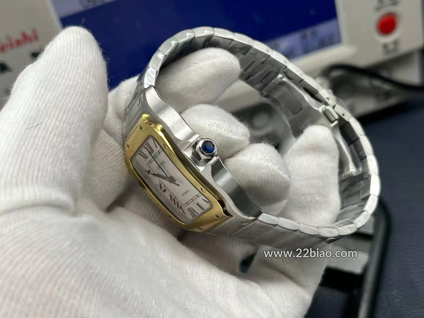 Replica Cartier Santos | BV Factory New Cartier Santos W2SA0006 (Large Model)