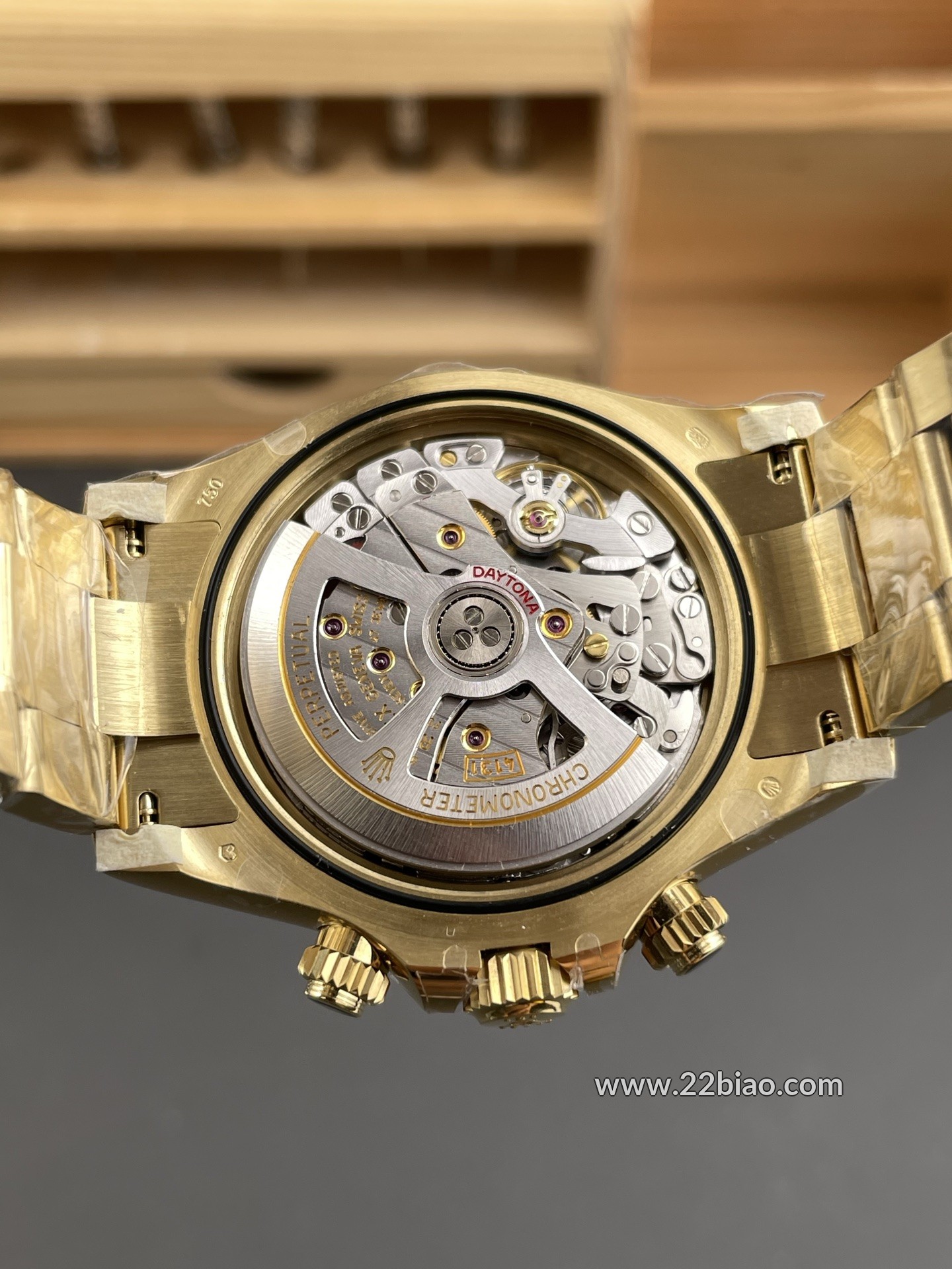 RG Factory Replica Rolex Cosmograph Daytona 126508 Yellow Gold Black Dial