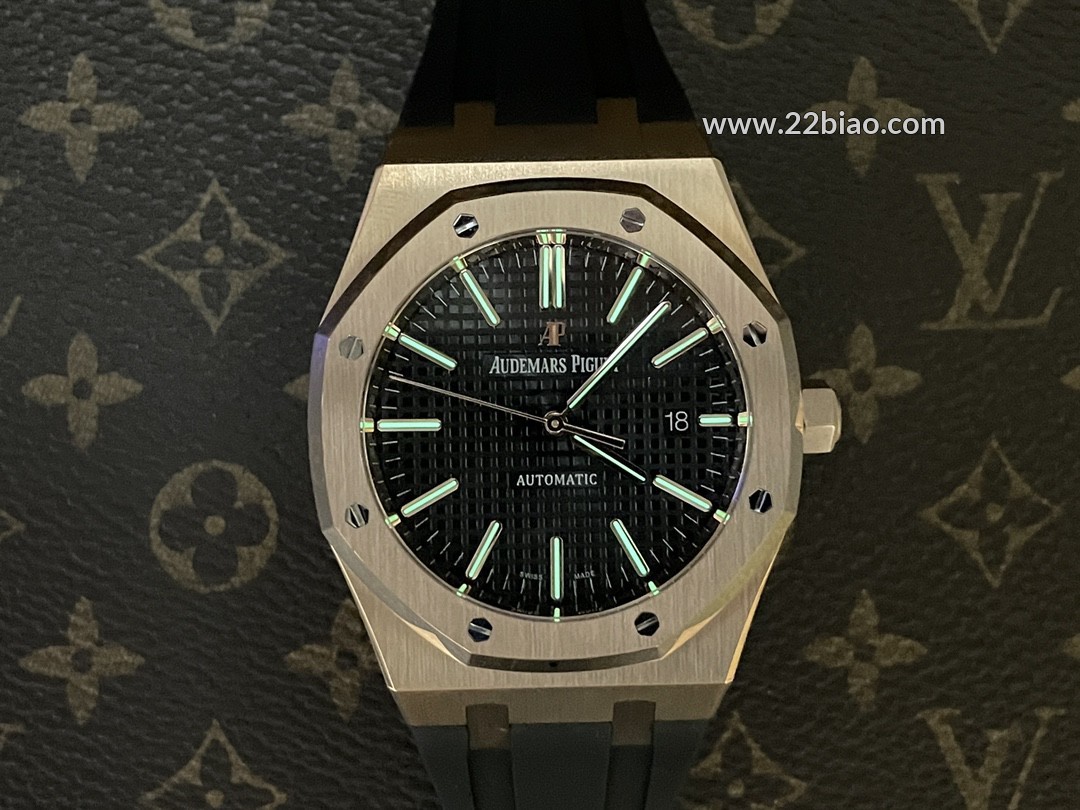 Replica Audemars Piguet Royal Oak 15400OR Rose Gold - APS Factory Super Clone Cal. 3120 Movement 41mm Black Dial