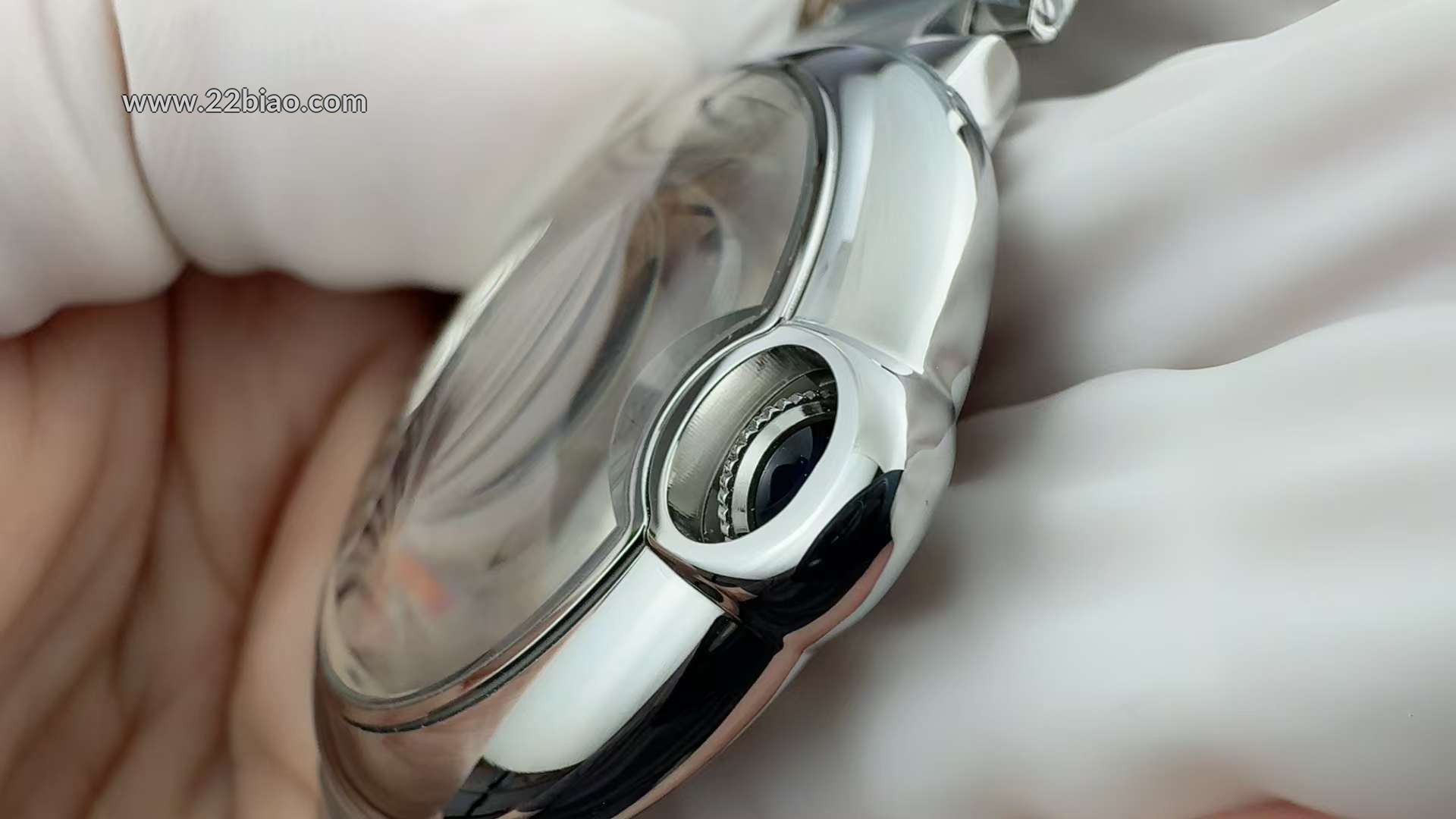 V6 Bedstsælgende Cartier Ballon Bleu-serien automatisk mekanisk ur W69012Z4