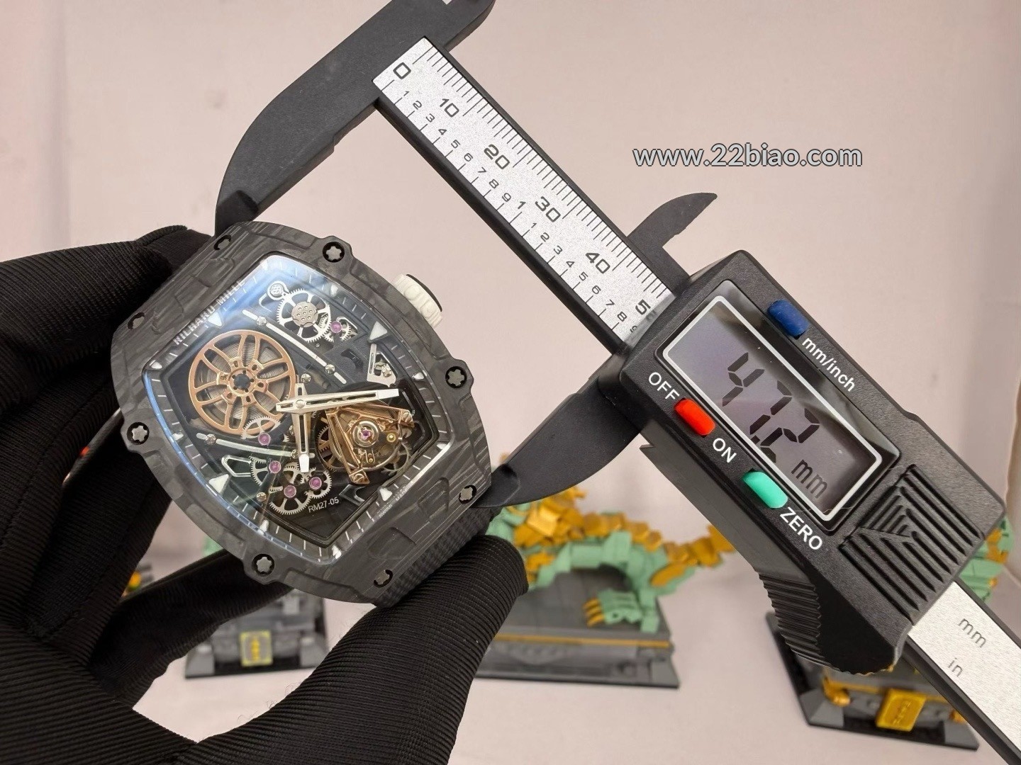 High-End Rep RM 27-05 Rafael Nadal Edition: Carbon Fiber Suspended Tourbillon Watch