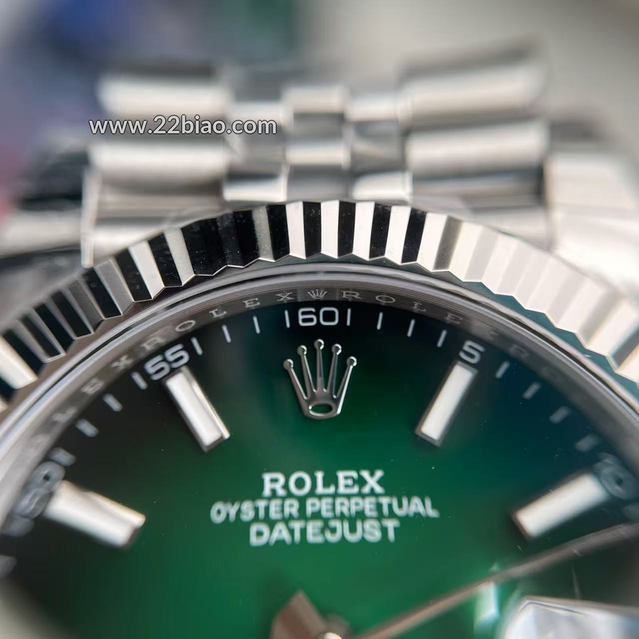 Replica VS Factory Rolex Datejust Green Dial 126334-0034 Men's Watch