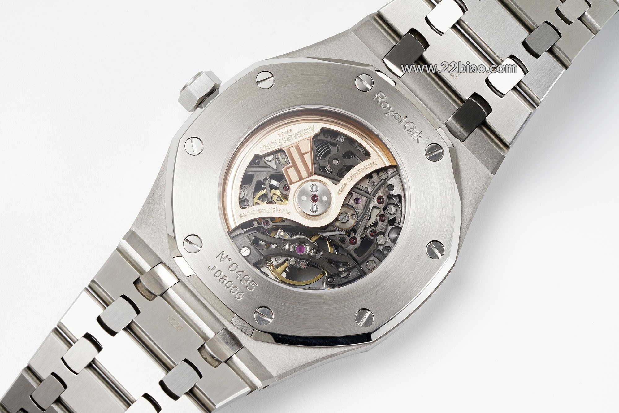 Audemars Piguet Replica Watch Royal Oak Series ZF Factory Custom 3132 Movement 41mm 15407ST Skeleton Dial Steel Bracelet Luxury Watch