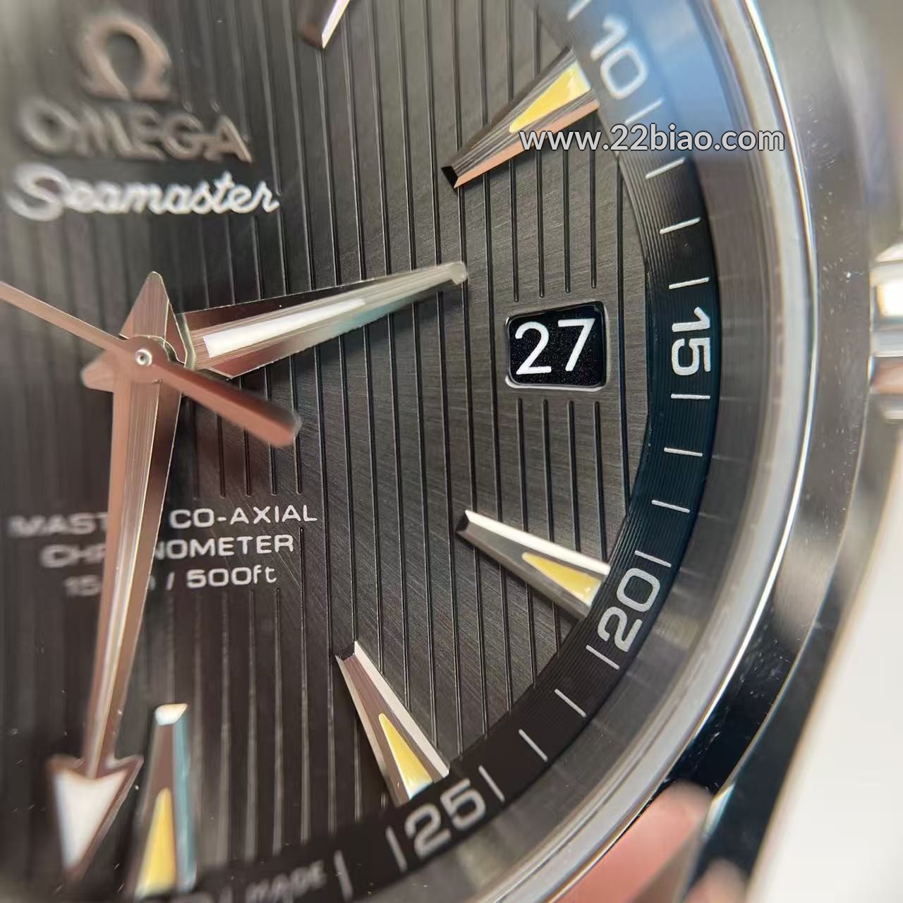 VS Factory Omega Seamaster Aqua Terra 41.5mm 231.10.42.21.06.001 Super Clone | Top Tier 1:1 Replica Watch with Vertical Teak Grey Dial