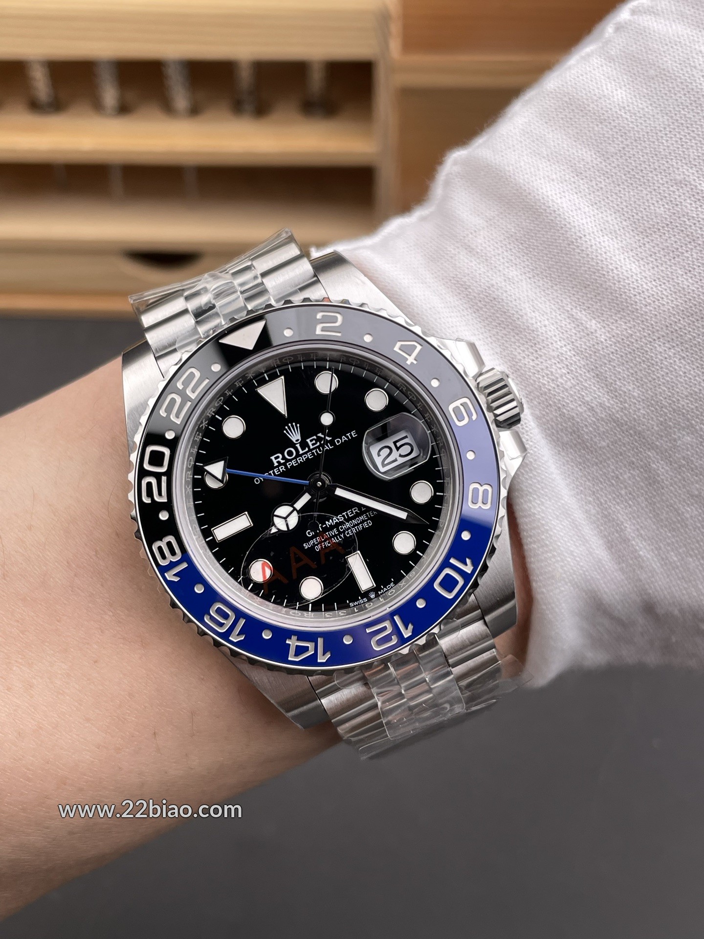Rolex GMT-Master II 126710BLNR Batgirl Jubilee VS Factory 3285 Movement