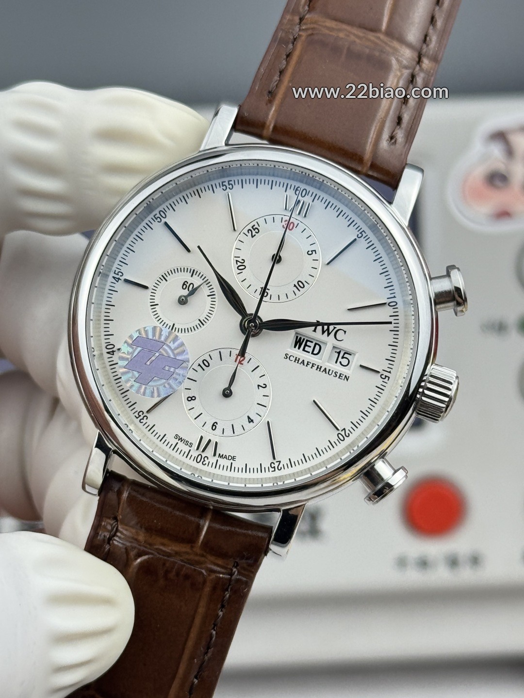 ZF Factory IWC Portofino Chronograph 42mm IW391027 1:1 Super Clone Watch