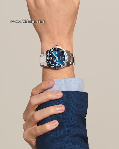 Replica Longines HydroConquest 41mm automatic men's watch.
